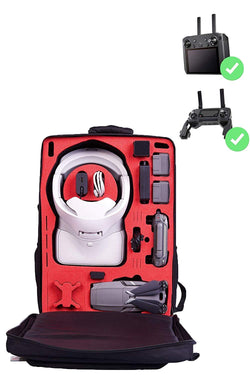 MC-CASES® Zaino da trasporto per DJI Mavic 2 & DJI Goggles & Smart Remote Controller
