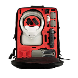 Zaino professionale per DJI Goggles anche RE e DJI Mavic 2 Pro & Zoom - Made in Germany - incl. mantello antipioggia