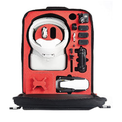 Valigia professionale / scatola / scatola di trasporto adatta per DJI Mavic Air con spazio per molte batterie e accessori del grande Mavic Air Fly More Combo Edition dal leader di mercato MC-CASES® - Made in Germany - 5 anni di garanzia