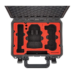 MC-CASES® Custodia compatta per DJI Mavic Mini e accessori - Per Flymore combo senza protezioni per le eliche - Impermeabile - Molto robusto - Made in Germany