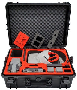 MC-CASES® Custodia per DJI Mavic Air 2S e Air 2 & DJI Goggles e 6 batterie + accessori