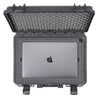 MC-CASES Laptop Case/Notebook Case/Tablet/Ipad - Mallette pour ordinateur portable et accessoires - Protection parfaite de l'Allemagne - (Dimensions intérieures 50x41x14) - M / Noir