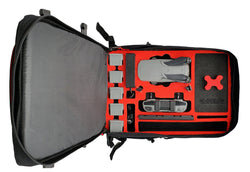 MC-CASES® Zaino per DJI Mavic Air 2 - Standard e DJI Smart Controller - Estremamente comodo - Molto spazio