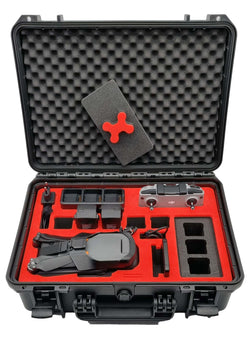 MC-CASES® Custodia per DJI Mavic 3 - Explorer Edition - con molto spazio per gli accessori - Made in Germany